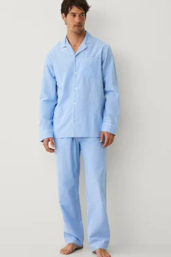 Outlet Collection Pyjamassæt i bomuldsbatist 2 dele Nattøj & Homewear