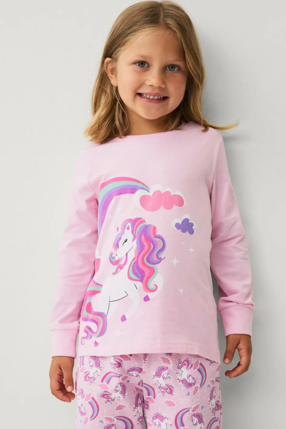 Sale Collection Pyjamassæt i bomuldsjersey Børn Nattøj & Homewear