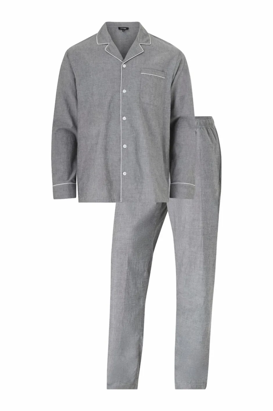 Outlet Collection Pyjamassæt i bomuldsbatist 2 dele Nattøj & Homewear