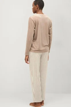 Ellos Collection Pyjamas i velour^Dame Nattøj