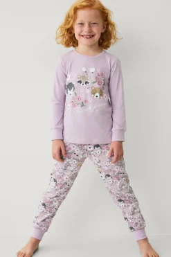 Ellos Collection Pyjamassæt i bomuldsjersey^Børn Nattøj & Homewear