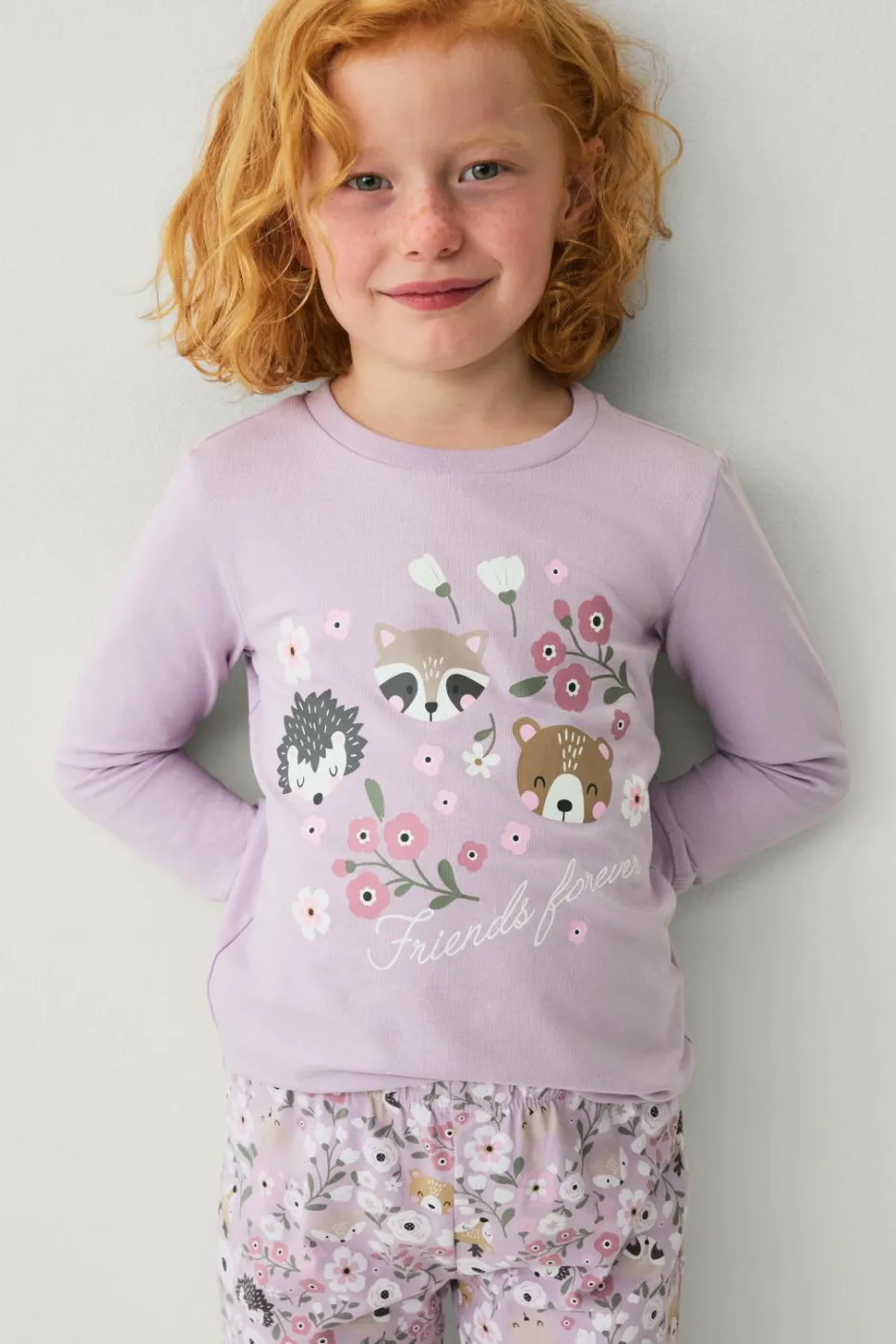 Ellos Collection Pyjamassæt i bomuldsjersey^Børn Nattøj & Homewear