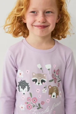 Ellos Collection Pyjamassæt i bomuldsjersey^Børn Nattøj & Homewear