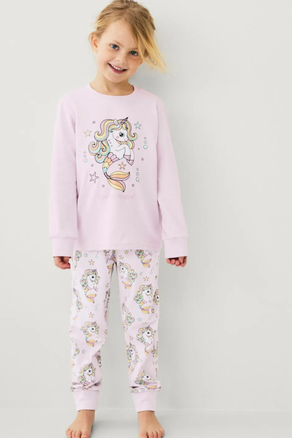 Outlet Collection Pyjamas med et tryk Børn Nattøj & Homewear