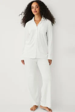 Ellos Collection Pyjamassæt i velour^Dame Nattøj