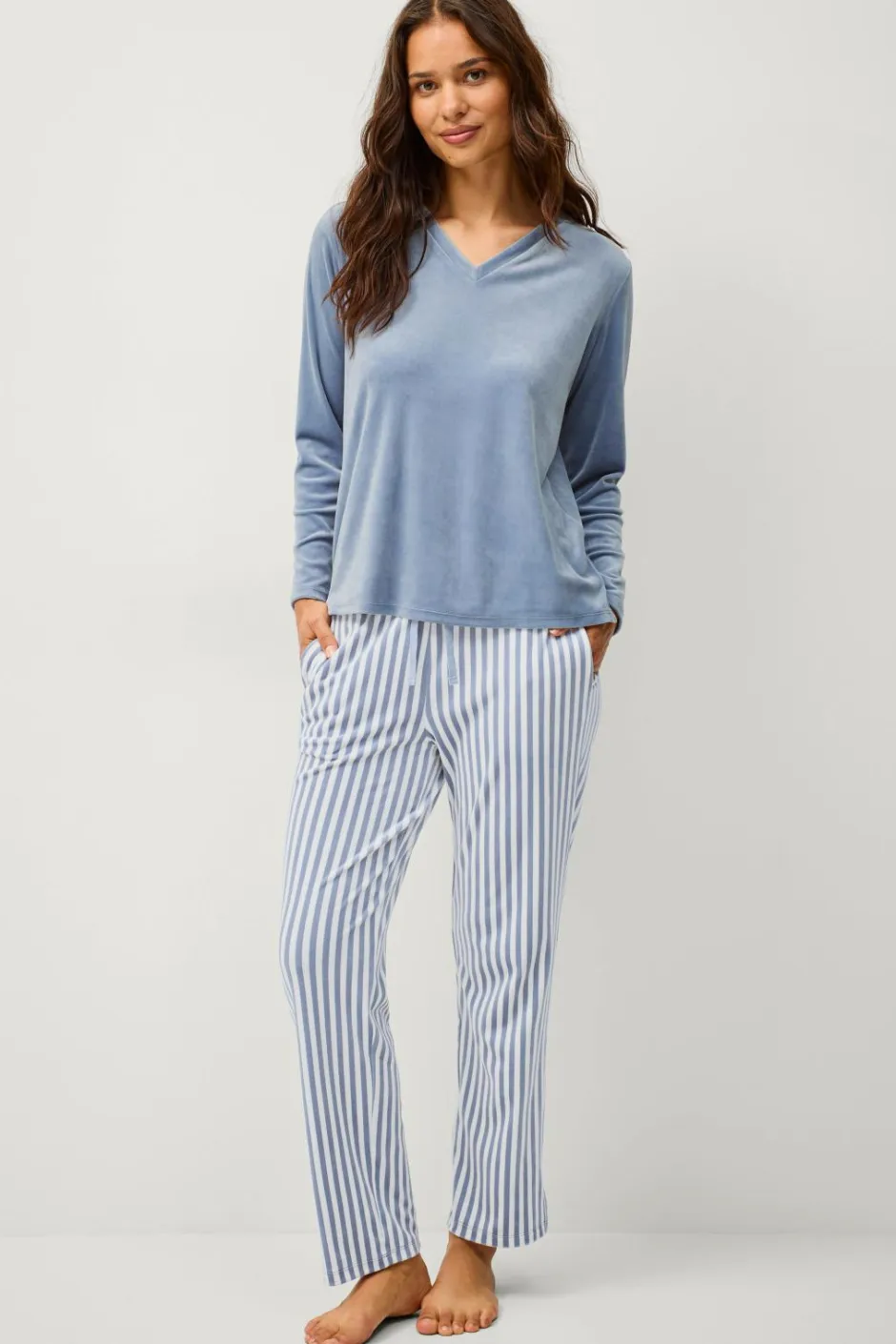 Best Collection Pyjamas i velour Dame Nattøj