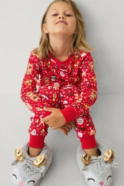 New Collection Pyjamassæt med print Børn Nattøj & Homewear