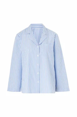 Ellos Collection Pyjamasskjorte med krave og revers^Dame Nattøj