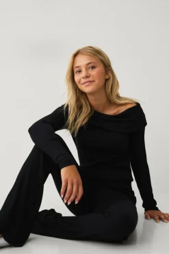 Ellos Collection Ribbede leggings^Børn Bukser & Leggings