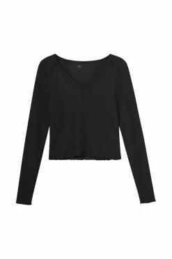Sale Collection Ribbet lounge-top Børn Toppe & T-Shirts