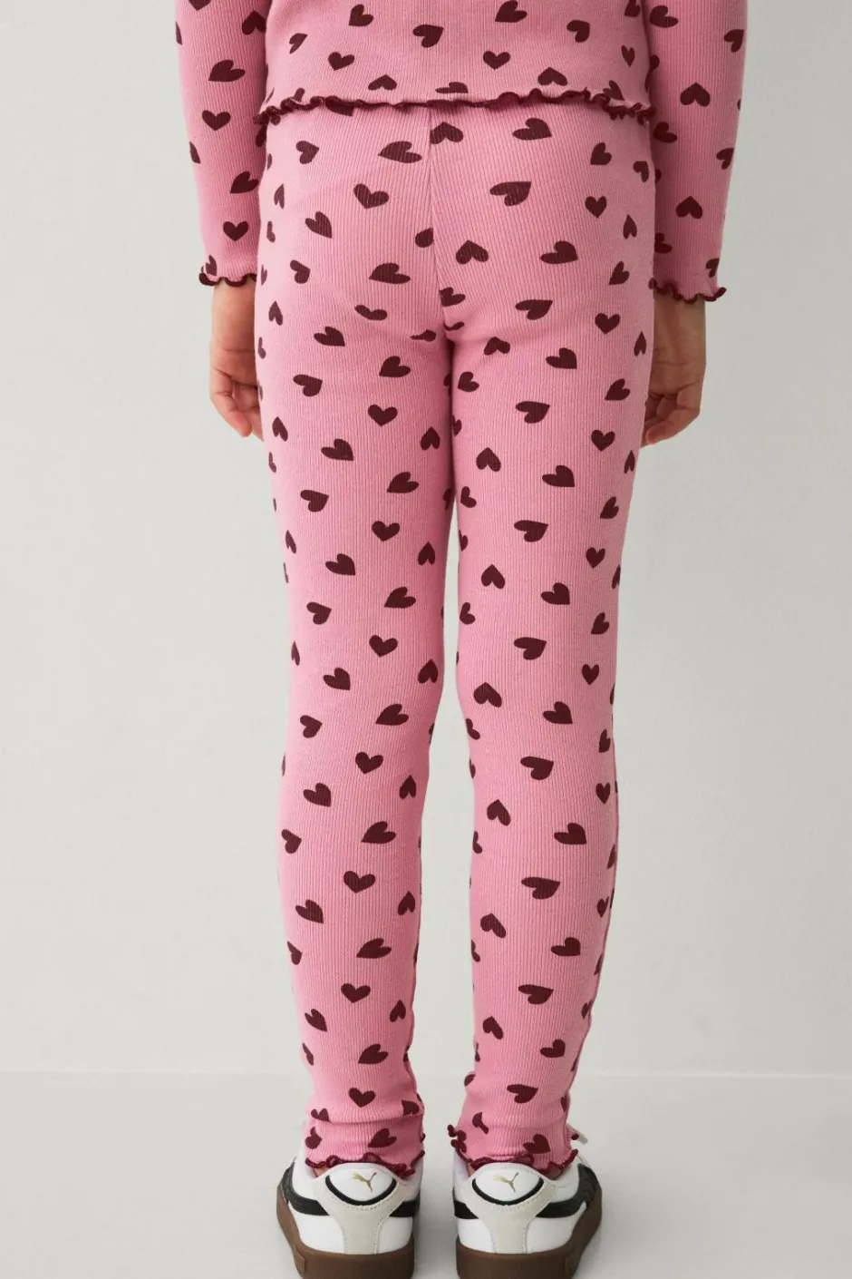 Ellos Collection Ribbede leggings^Børn Bukser & Leggings