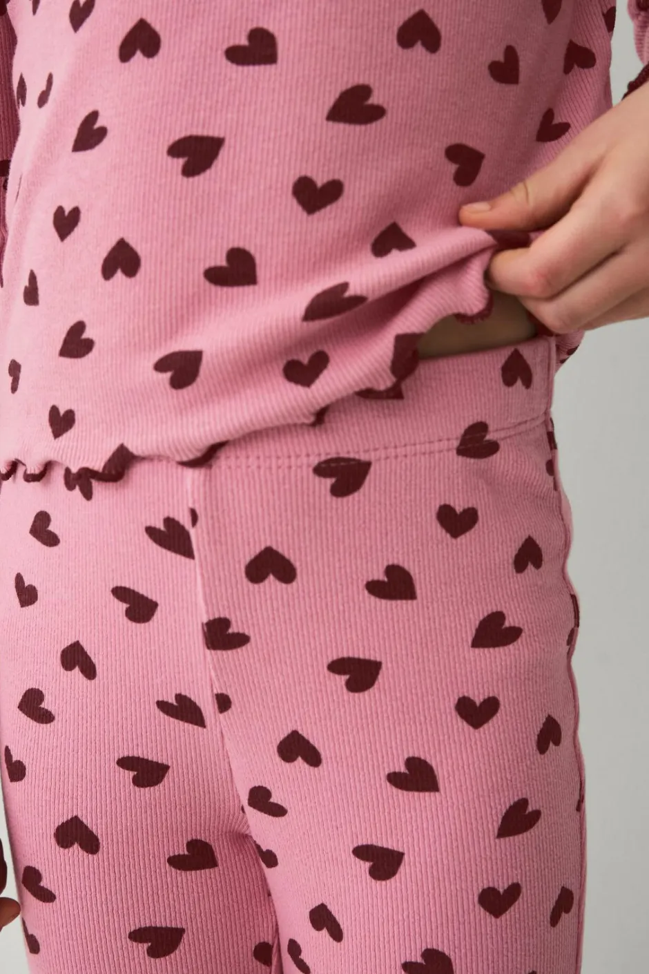 Ellos Collection Ribbede leggings^Børn Bukser & Leggings