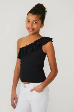 Online Collection Ribbet top Astrid Børn Toppe & T-Shirts