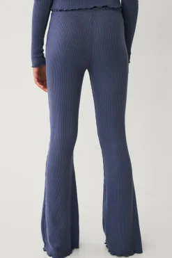 New Collection Ribbede afslappede bukser Børn Nattøj & Homewear|Bukser & Leggings