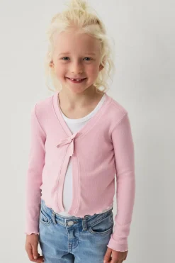 Ellos Collection Ribbet cardigan^Børn Trøjer & Cardigans