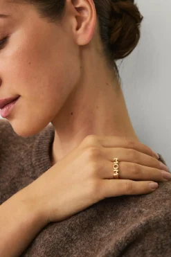 Discount Collection Ring i messing Dame Smykker