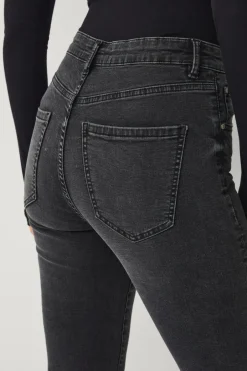 Hot Collection Skinny stretchjeans med høj talje Dame Jeans