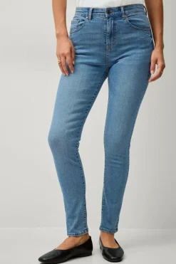 Ellos Collection Skinny stretchjeans med høj talje^Dame Jeans