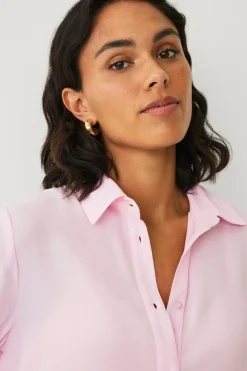 Ellos Collection Skjorte i crepe^Dame Skjorter & Bluser