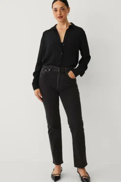 Discount Collection Skjorte i crepe Dame Skjorter & Bluser