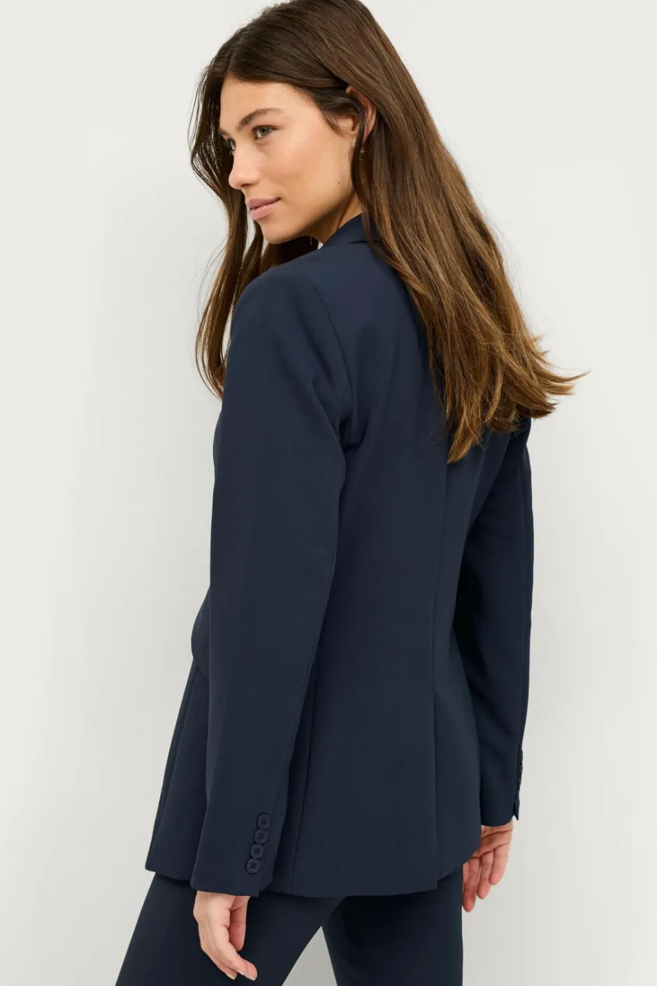 Discount Collection Smal pasform habitjakke Dame Blazere & Veste