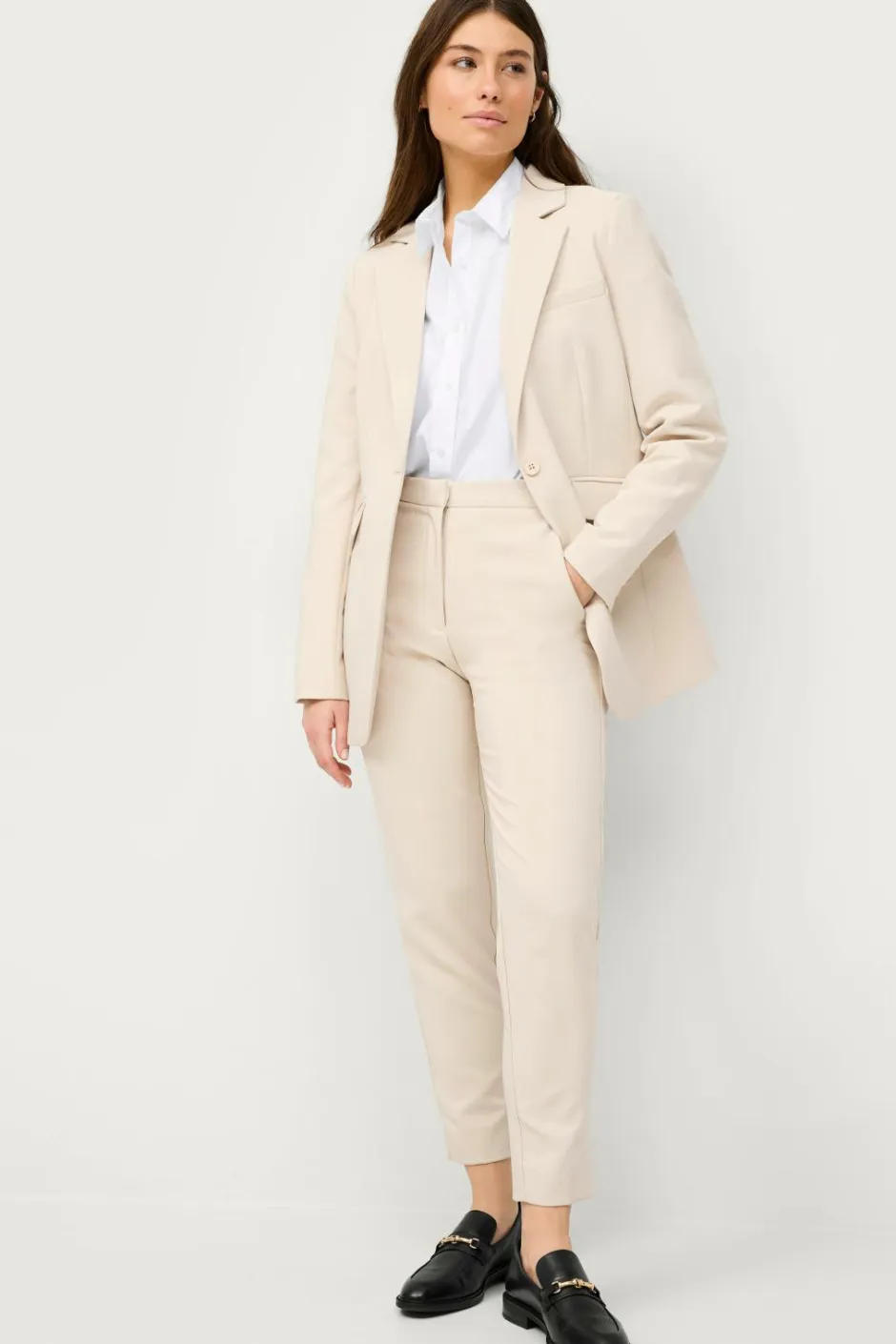 Ellos Collection Smal pasform habitjakke^Dame Blazere & Veste