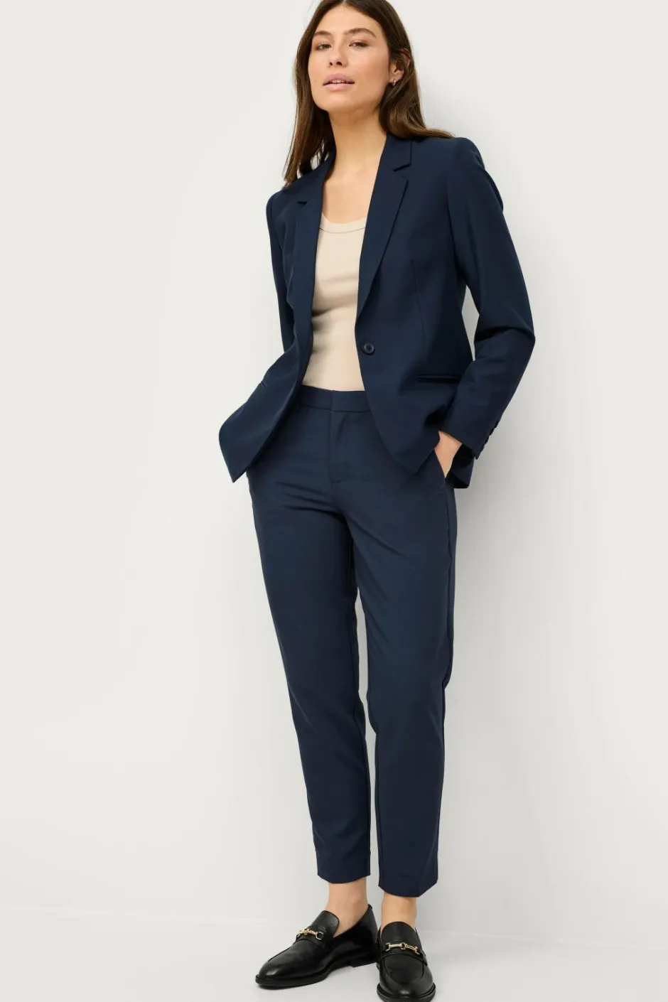 Hot Collection Smal pasform habitjakke Dame Blazere & Veste