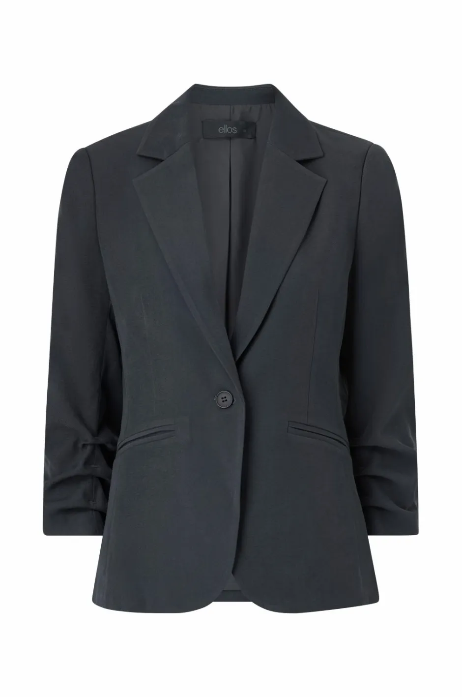 Clearance Collection Smal pasform habitjakke med krøllede ærmer Dame Blazere & Veste