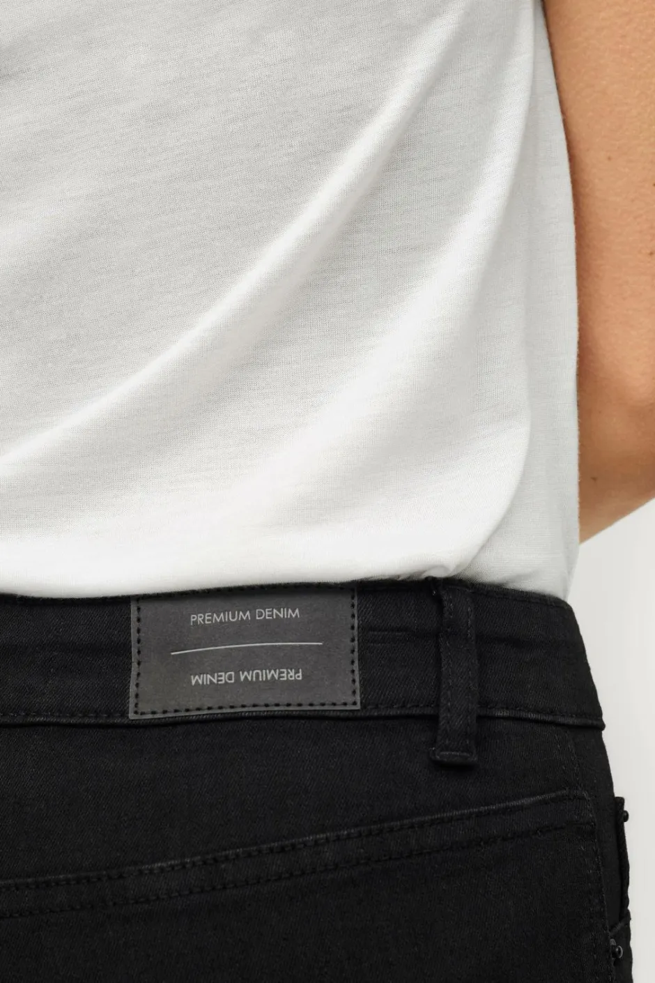 Outlet Collection Smalle stretch-jeggings med mediumhøj talje Dame Jeans