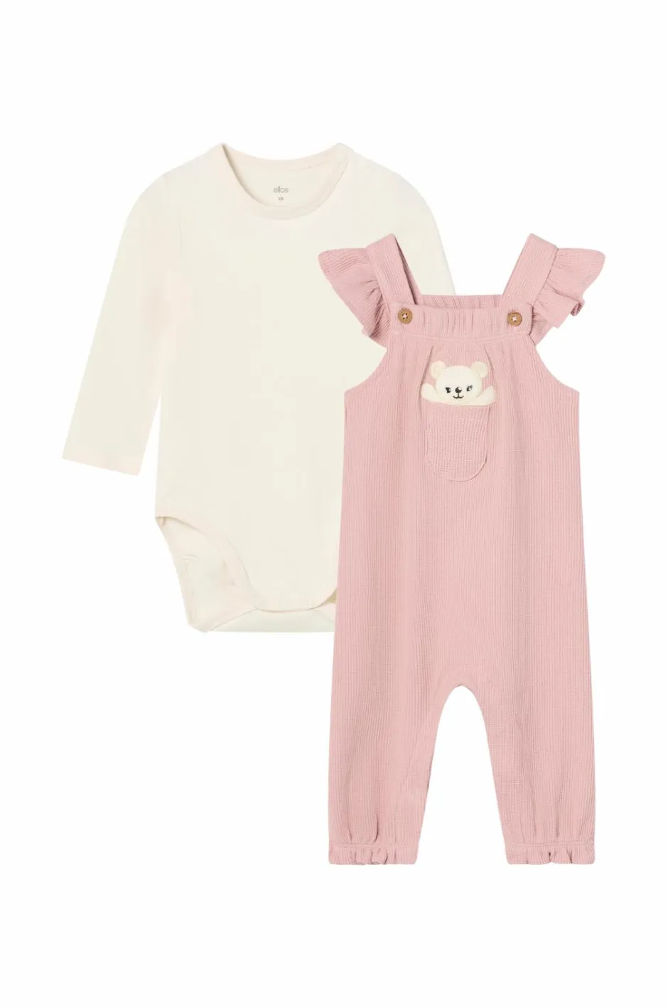 Ellos Collection Sæt med body og bukser^Børn Bukser, Jeans & Leggings|Bodies