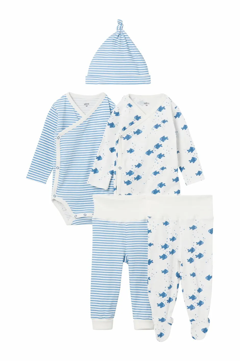 Clearance Collection Startsæt Baby Sage 5 dele Børn Nattøj & Homewear|Bodies
