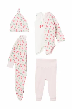 Collection Startsæt Baby Sunny 5 dele Børn Nattøj & Homewear|Bukser, Jeans & Leggings