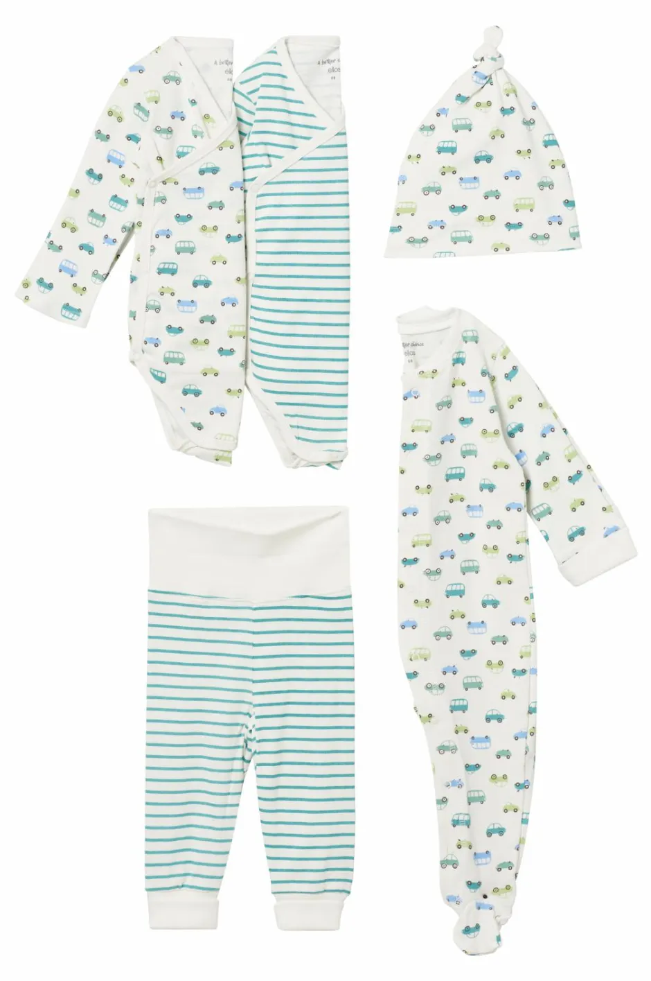 Sale Collection Startsæt Baby Sunny 5 dele Børn Trøjer|Bodies