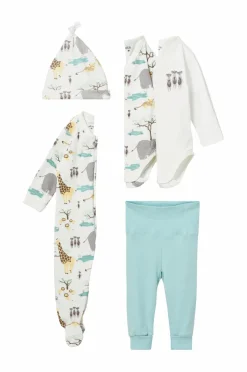 Ellos Collection Startsæt Baby Sunny 5 dele^Børn Nattøj & Homewear|Bukser, Jeans & Leggings