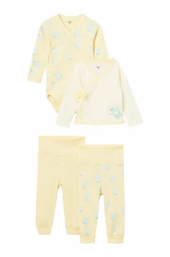 Ellos Collection Startersæt Hugo 4 dele^Børn Bukser, Jeans & Leggings|Bodies