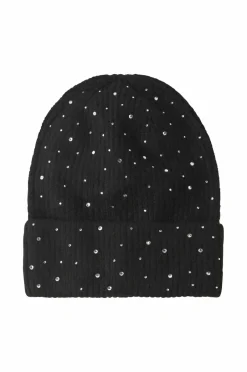 New Collection Strikket hat med rhinstene Dame Huer
