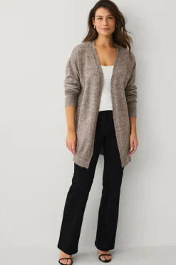 Best Collection Strikket cardigan Dame Basistøj|Trøjer & Cardigans