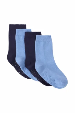 Hot Collection Strømper med anti-skrid beskyttelse 4-pak Børn Undertøj