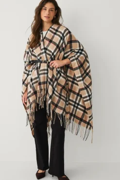 Ellos Collection Strikket poncho^Dame Trøjer & Cardigans