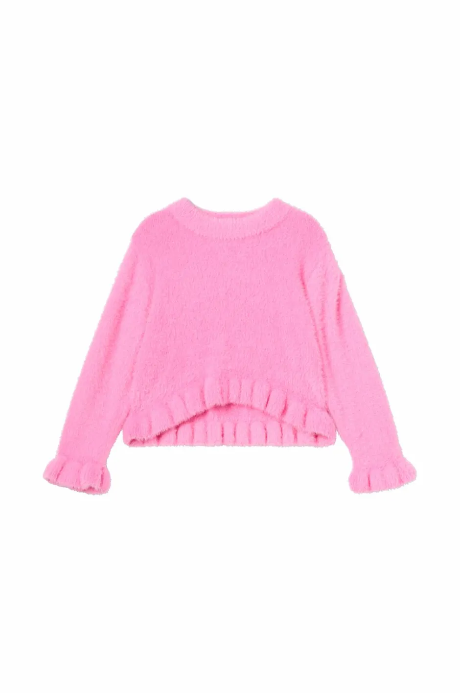 Sale Collection Strikket trøje med flæser Børn Trøjer & Cardigans