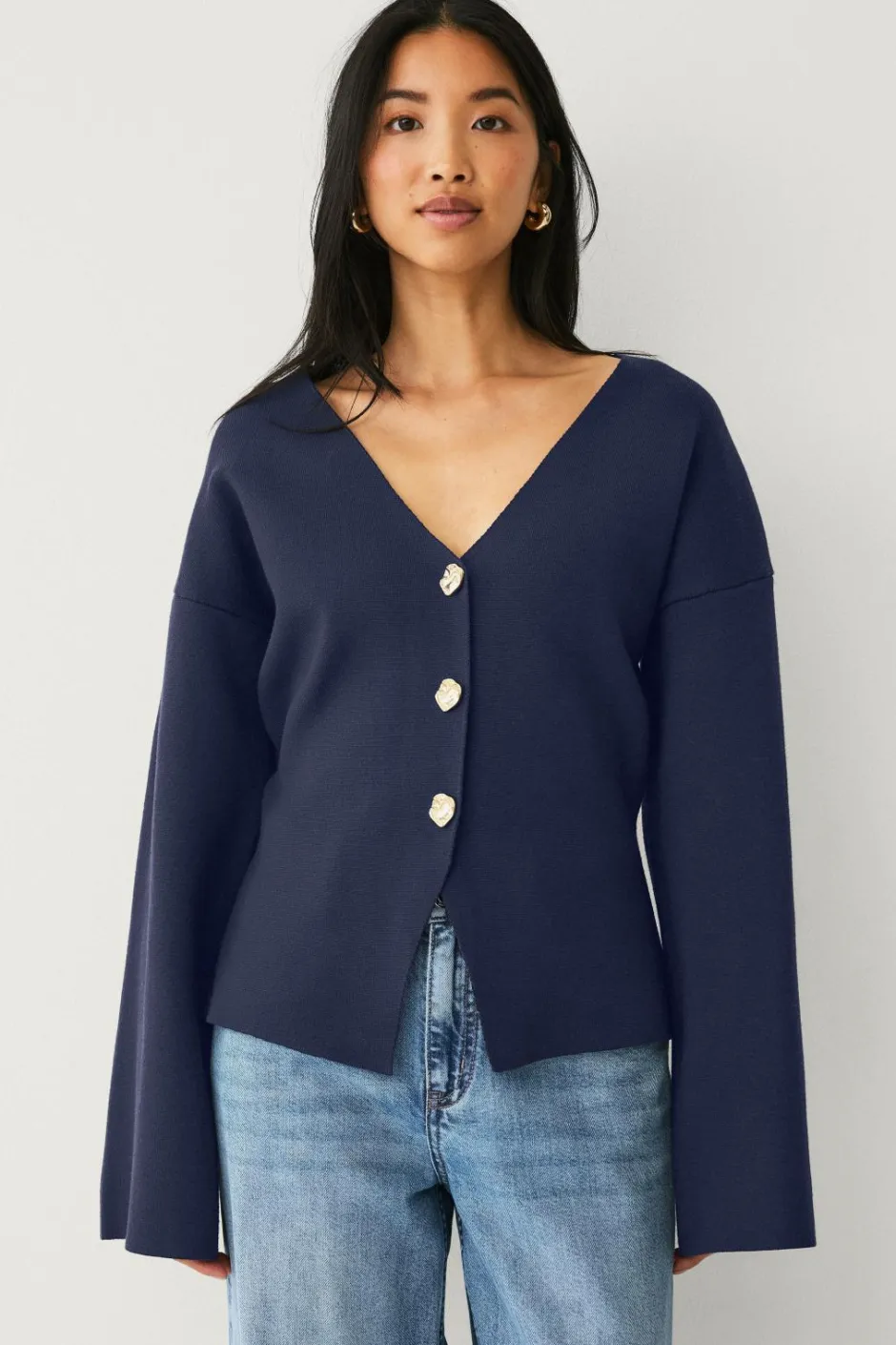 Online Collection Strikket jakke Dame Blazere & Veste