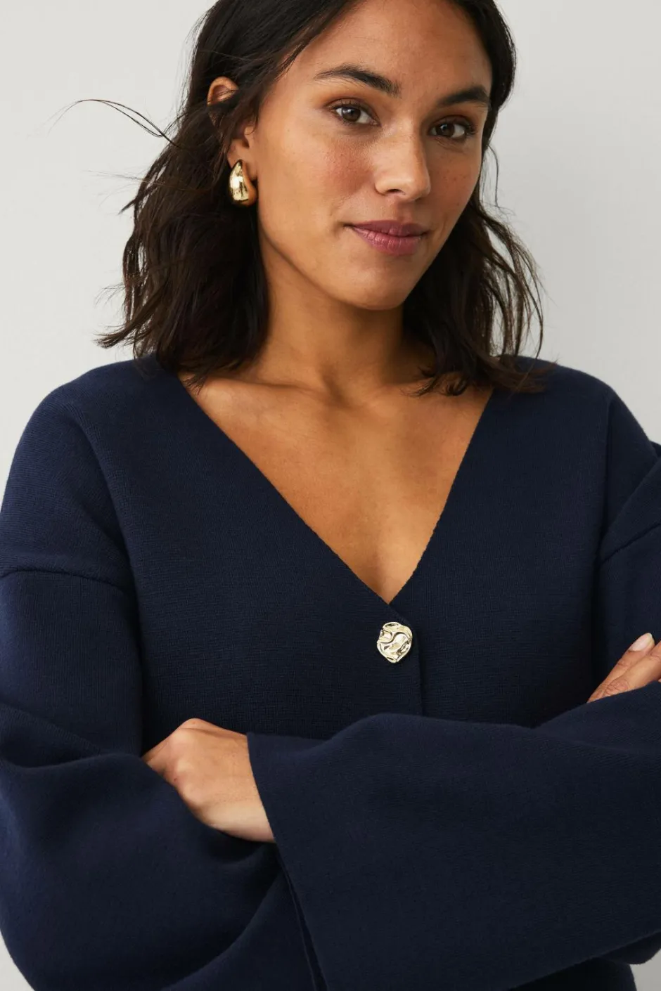 Online Collection Strikket jakke Dame Blazere & Veste