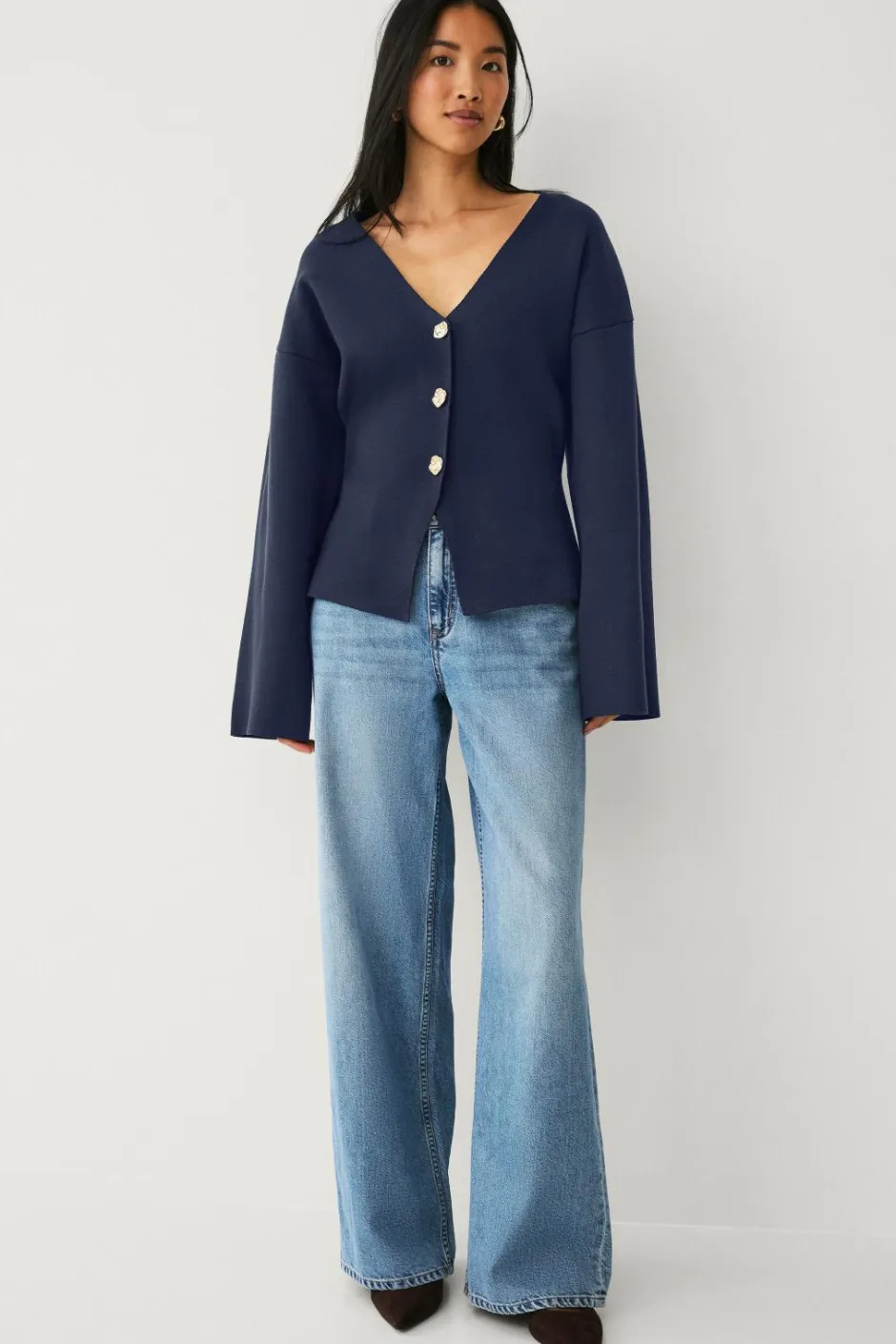 Online Collection Strikket jakke Dame Blazere & Veste