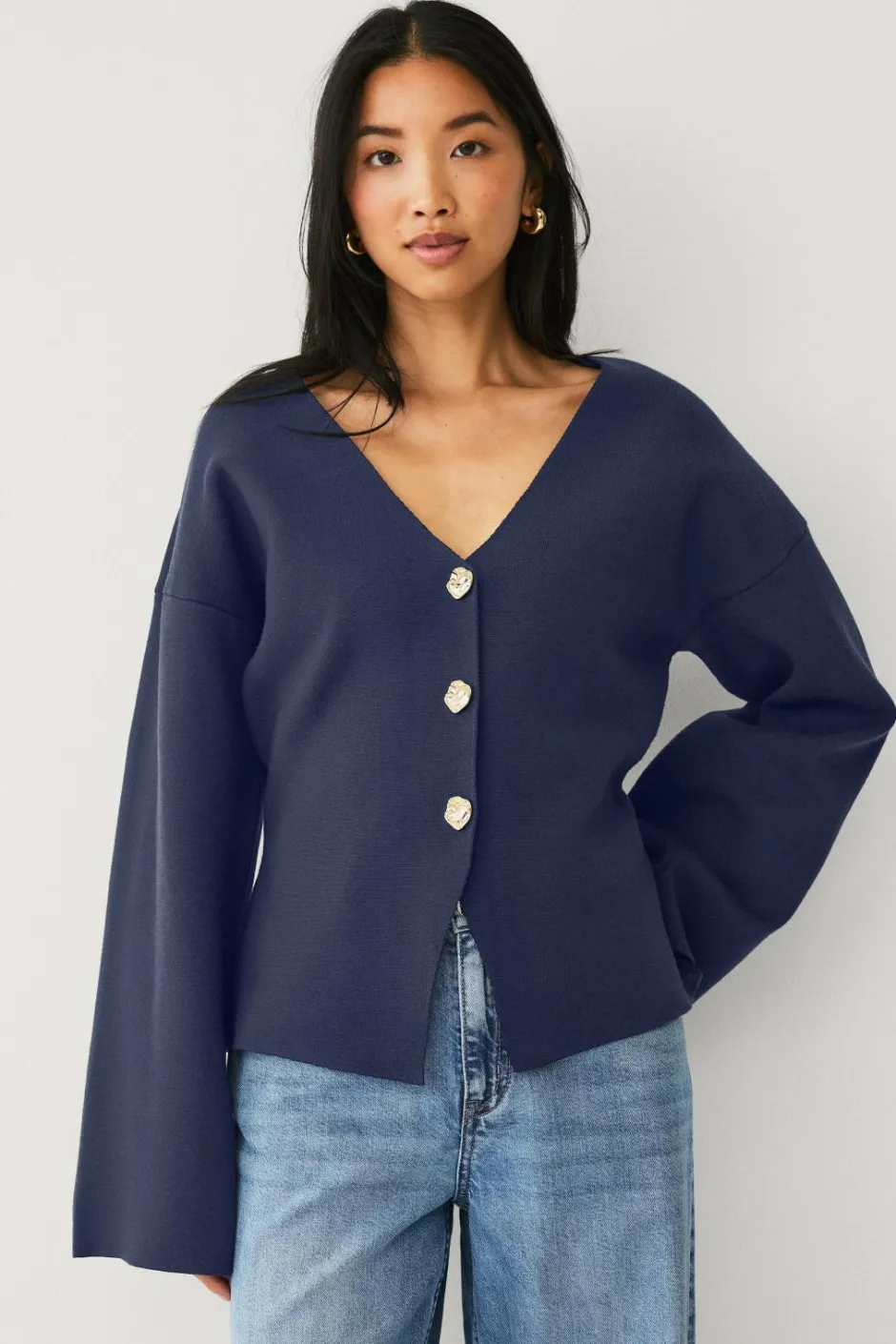 Online Collection Strikket jakke Dame Blazere & Veste