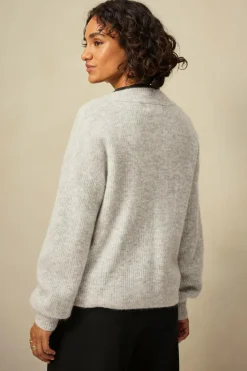 Ellos Collection Strikket cardigan af høj kvalitet^Dame Trøjer & Cardigans