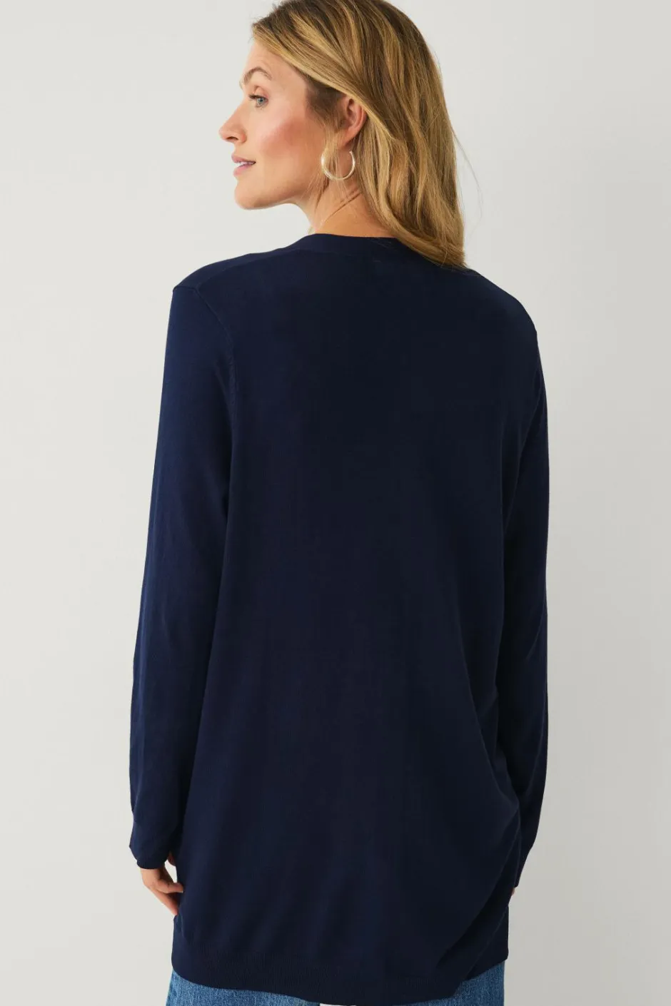 Ellos Collection Strikket cardigan med lommer^Dame Trøjer & Cardigans