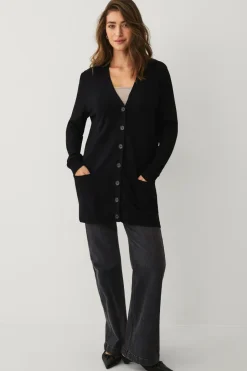 Ellos Collection Strikket cardigan med lommer^Dame Trøjer & Cardigans