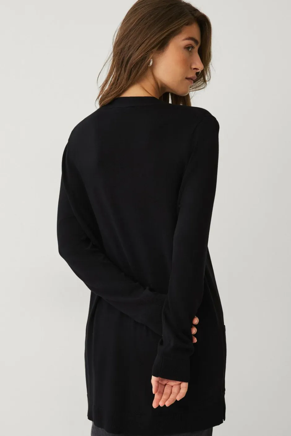 Ellos Collection Strikket cardigan med lommer^Dame Trøjer & Cardigans