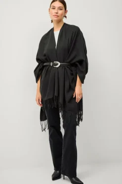 Discount Collection Strikket poncho Dame Trøjer & Cardigans