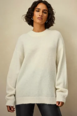 Outlet Collection Strikket trøje af høj kvalitet Dame Trøjer & Cardigans